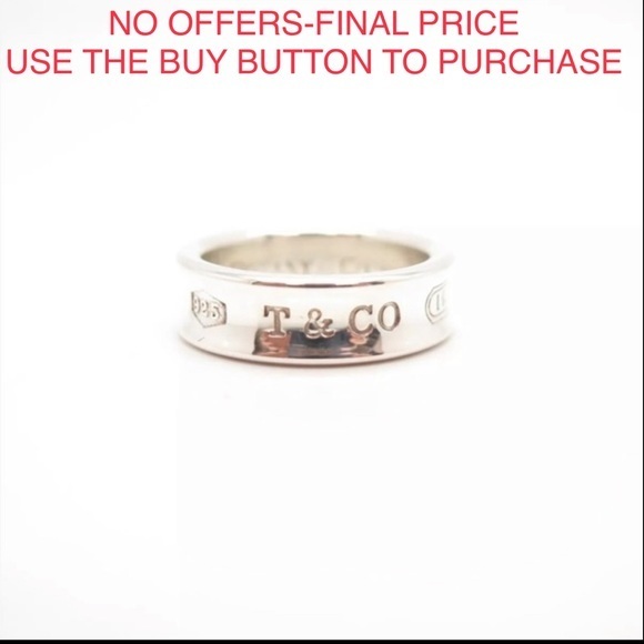 Tiffany & Co. Jewelry - Tiffany & Co 1837 Concave Ring